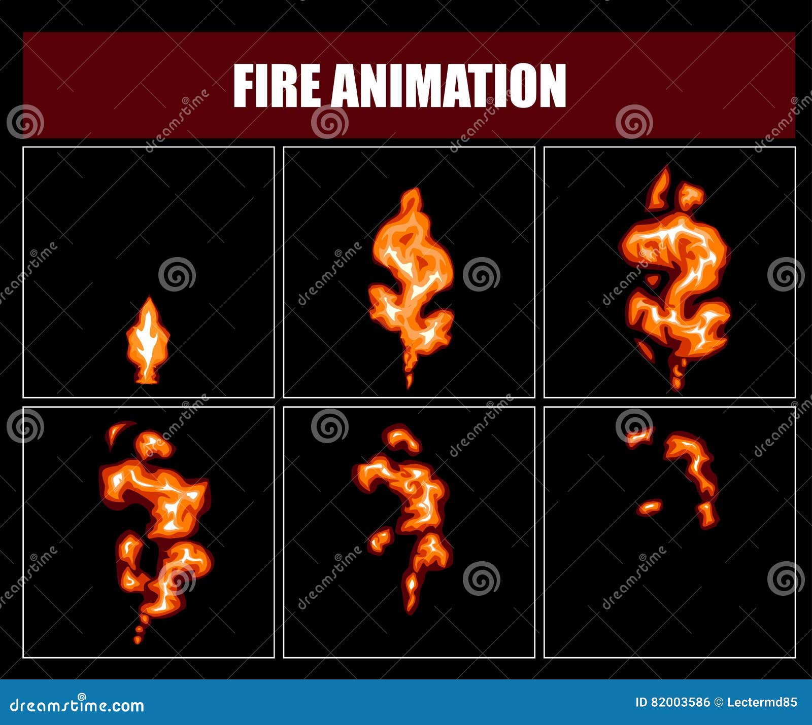 Fire Animation Stock Illustrations – 6,795 Fire Animation Stock  Illustrations, Vectors & Clipart - Dreamstime