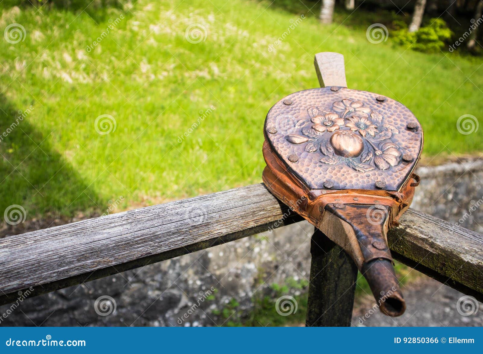 Fire bellows stock photo. Image of isolatesd, hanging 92850366