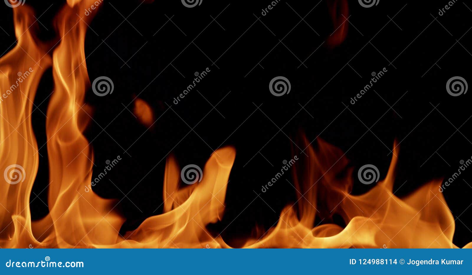 Fire Stock Image for Editing Use Stock Photo - Image of grungy, border:  124988114