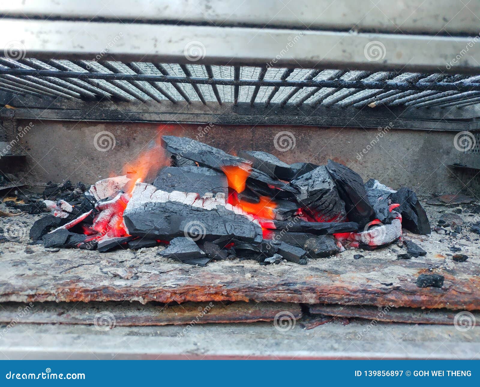Fire Charcoal stock image. Image of fire, charcoal, burn 139856897