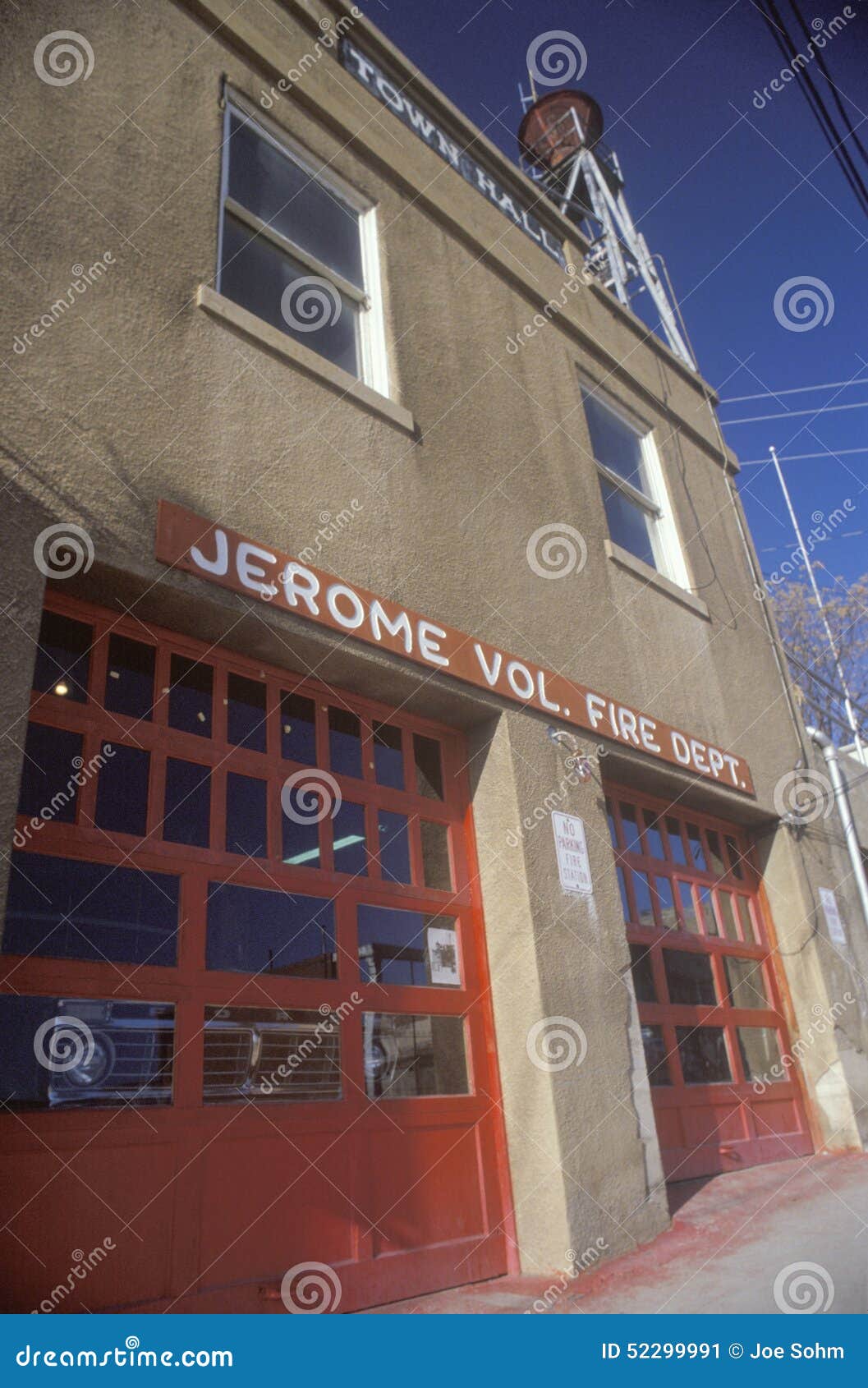 Fire Department, Jerome, Arizona Editorial Photo Image of america