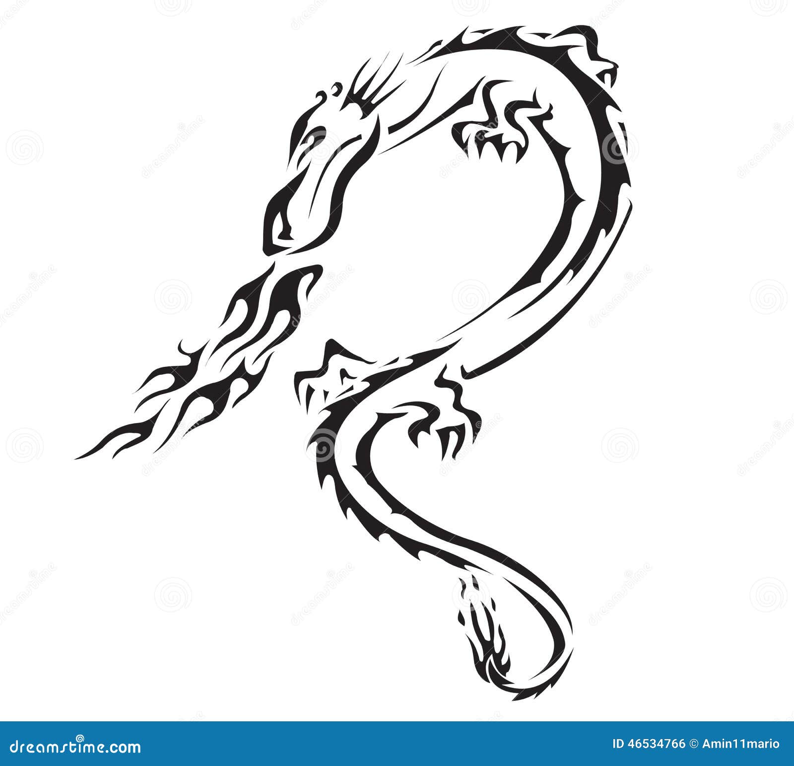 Fire dragon illustration stock illustration. Illustration of design - 46534766 Fire dragon illustration stock illustration. Illustration of design - 46534766