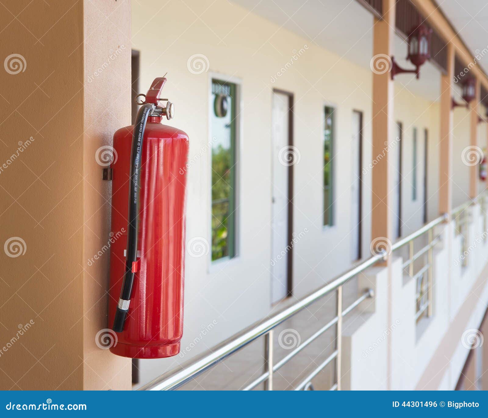 Fire Extinguisher stock photo. Image of home, emergency 44301496