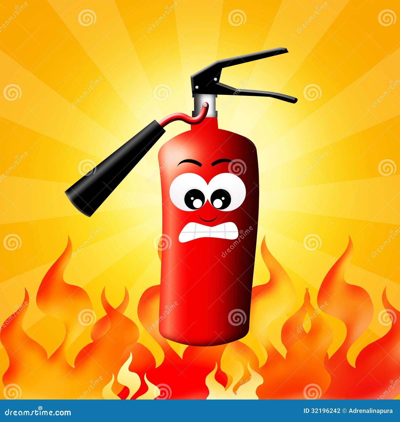 Fire Extinguisher Stock Photography - Image: 32196242