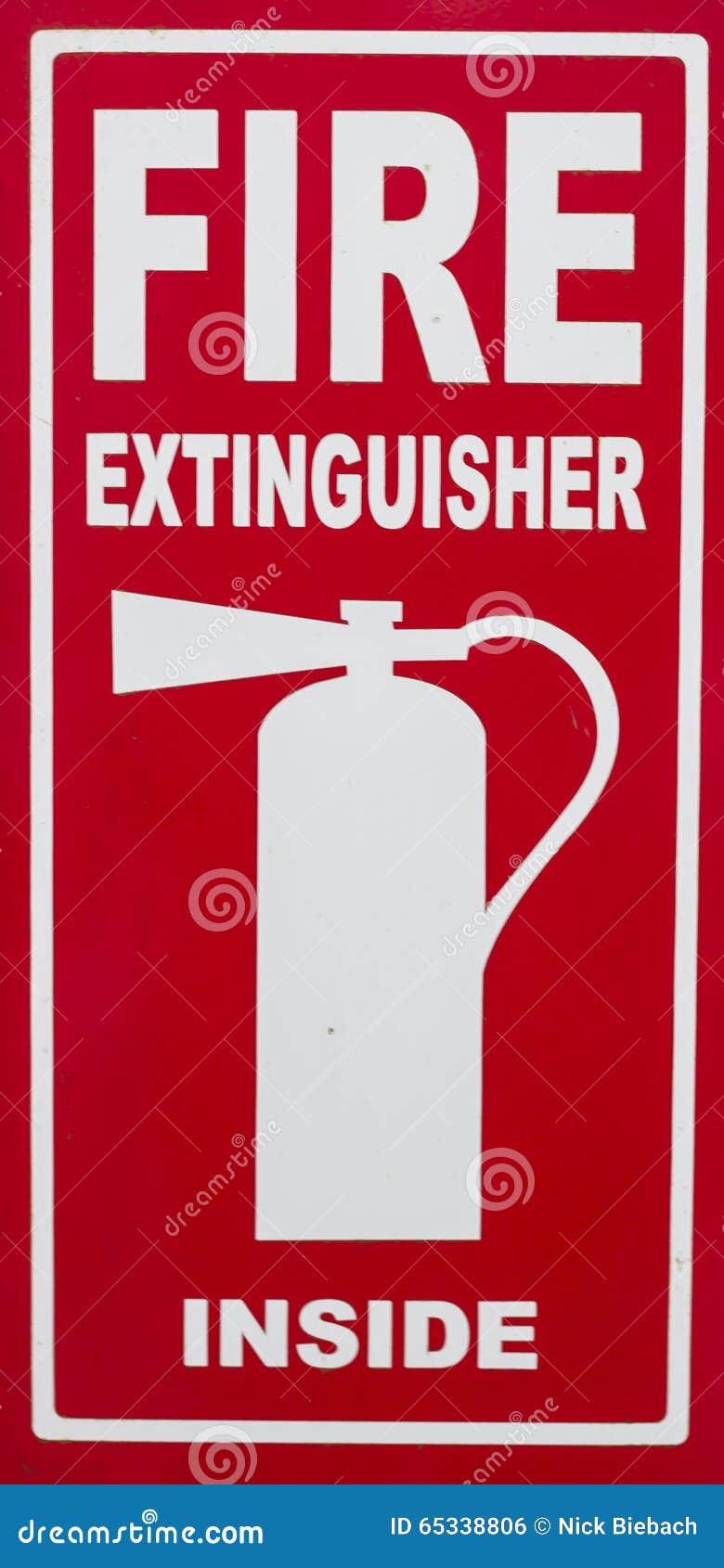 fire extinguisher inside fire extinguisher inside