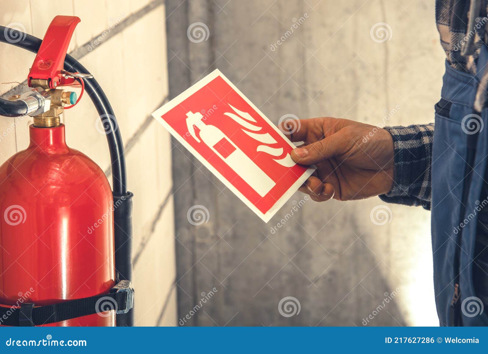 fire extinguisher inside fire extinguisher inside