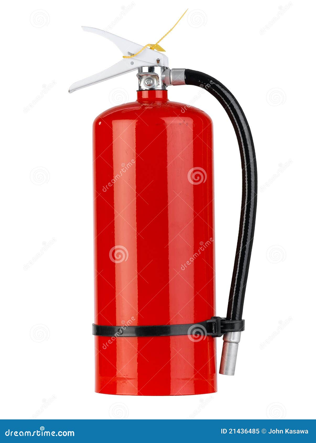 Fire extinguisher tank stock image. Image of portable 21436485