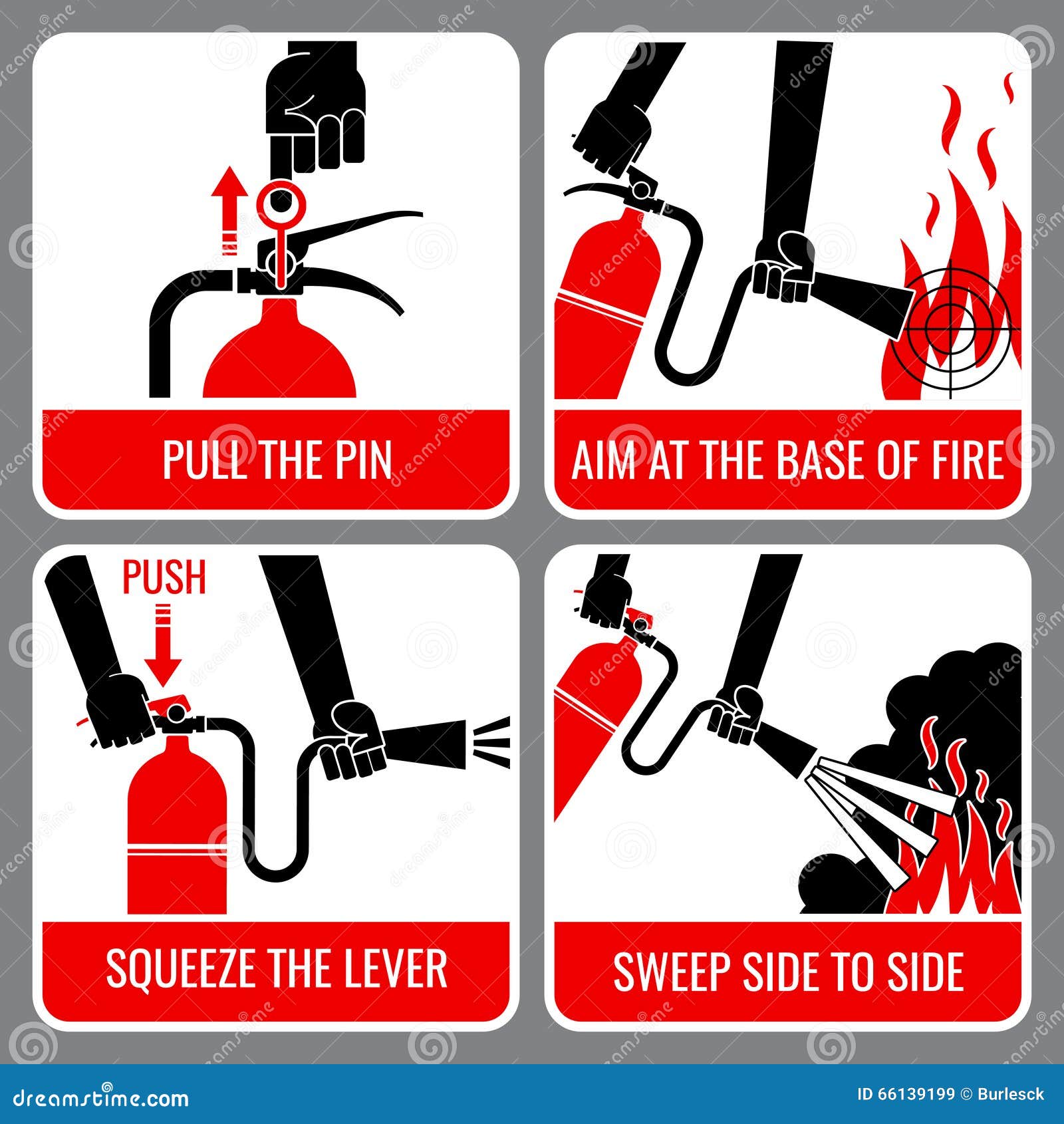 fire extinguisher  instruction