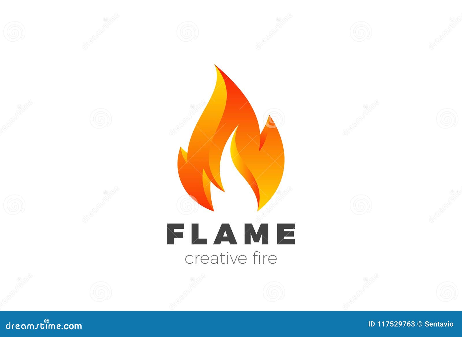 fire flame logo  . burning inferno ene