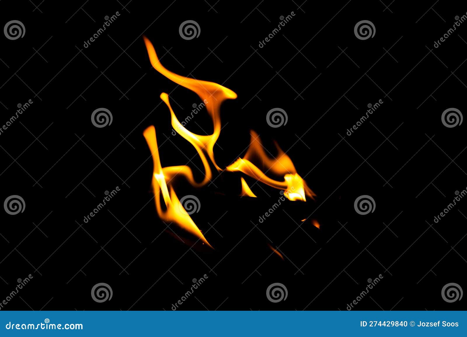 Fire Flame Texture. Burning Material Backdrop. Burn Effect Pattern