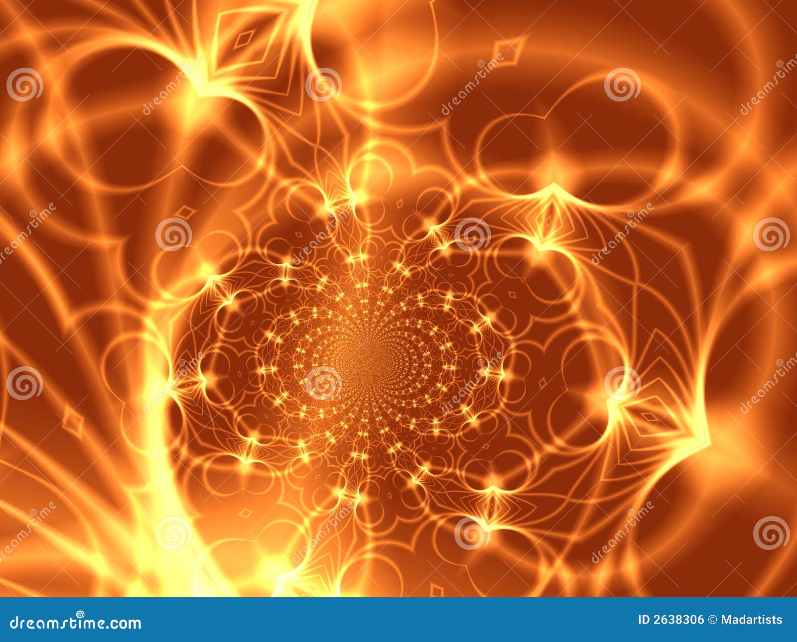 Fire Flames Texture Background Stock Illustration