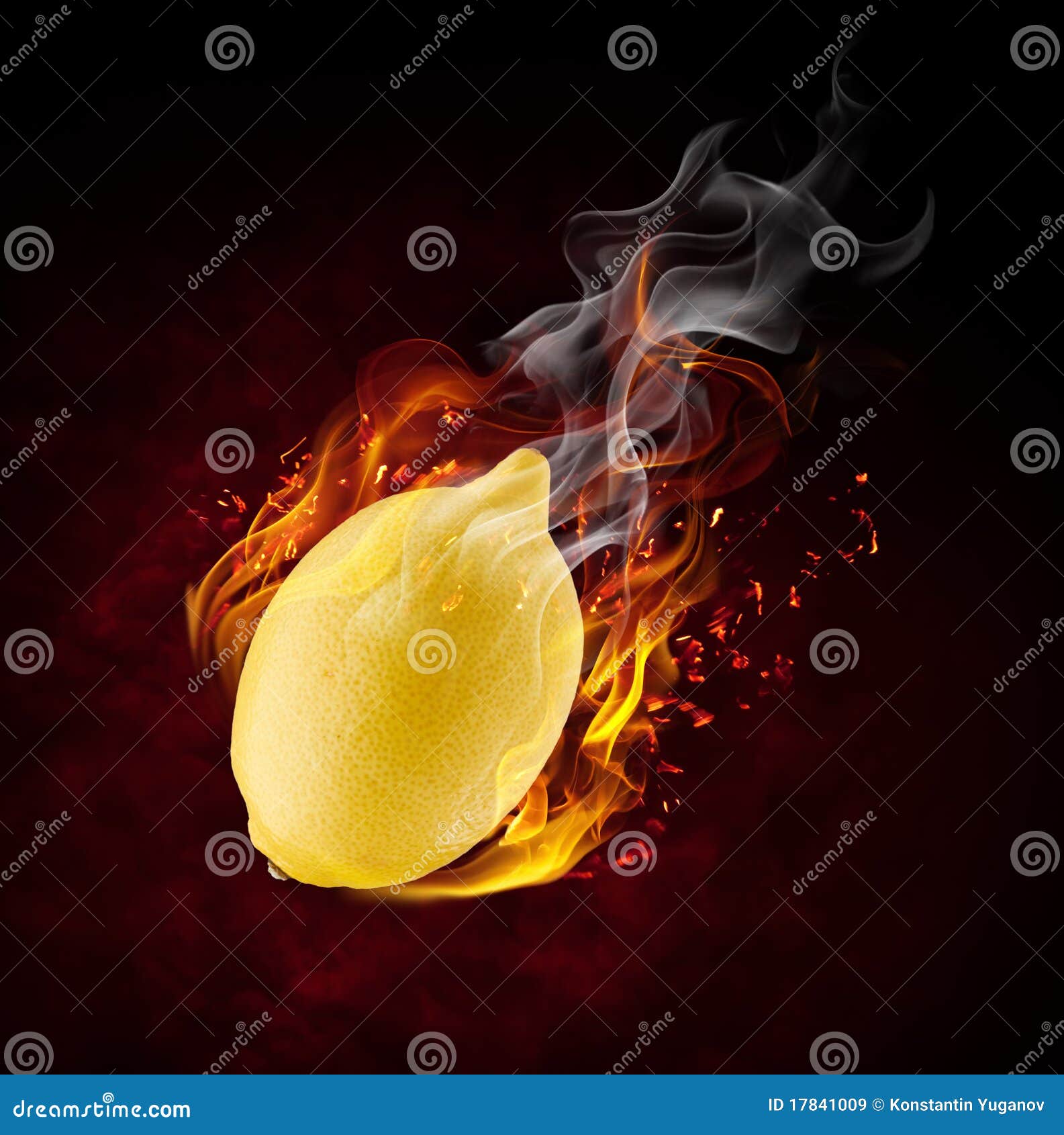 Fire Fruit Royalty Free Stock Images Image 17841009