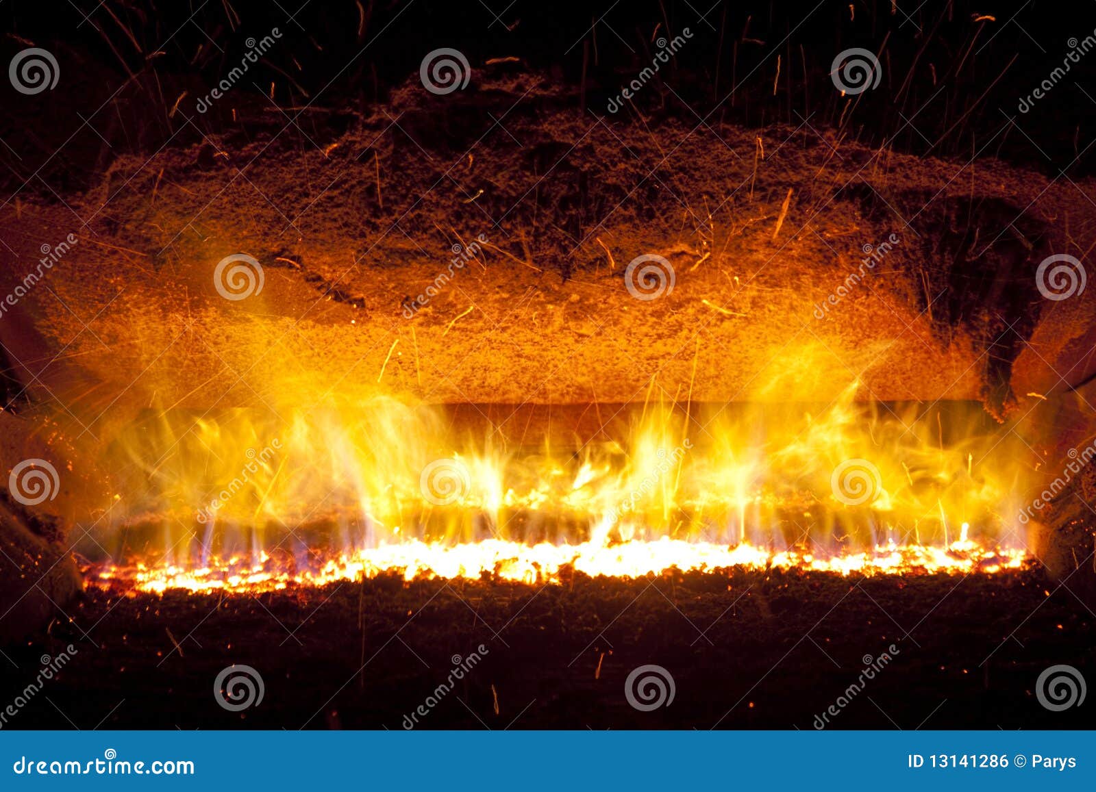 Fire in furnace stock photo. Image of color, bright, fiery 13141286
