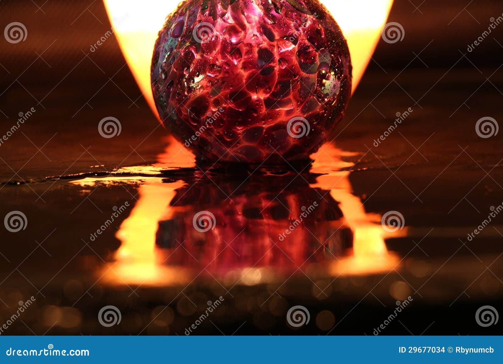 Fire and Glass stock photo. Image of peace, abstract 29677034