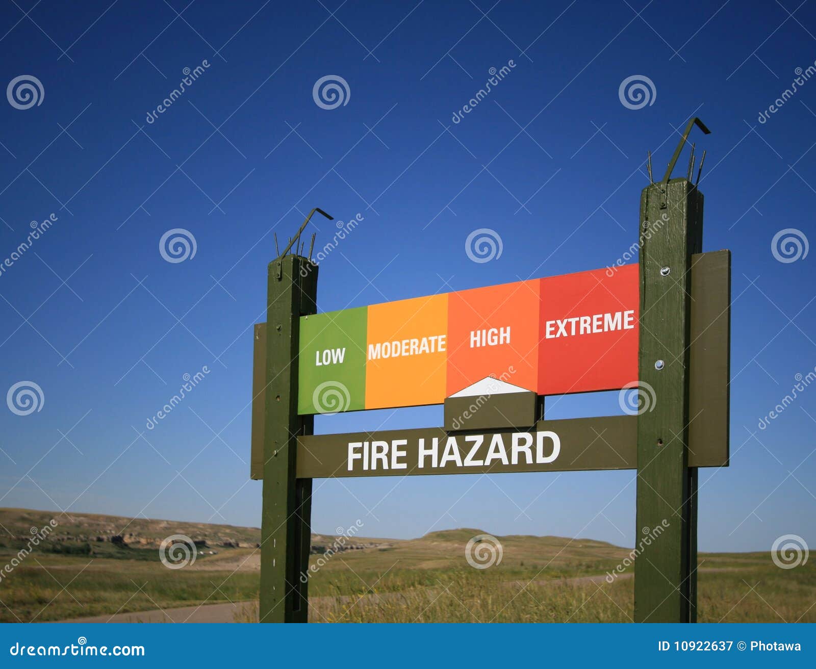 Fire Hazard High stock image. Image of summer, clear 10922637