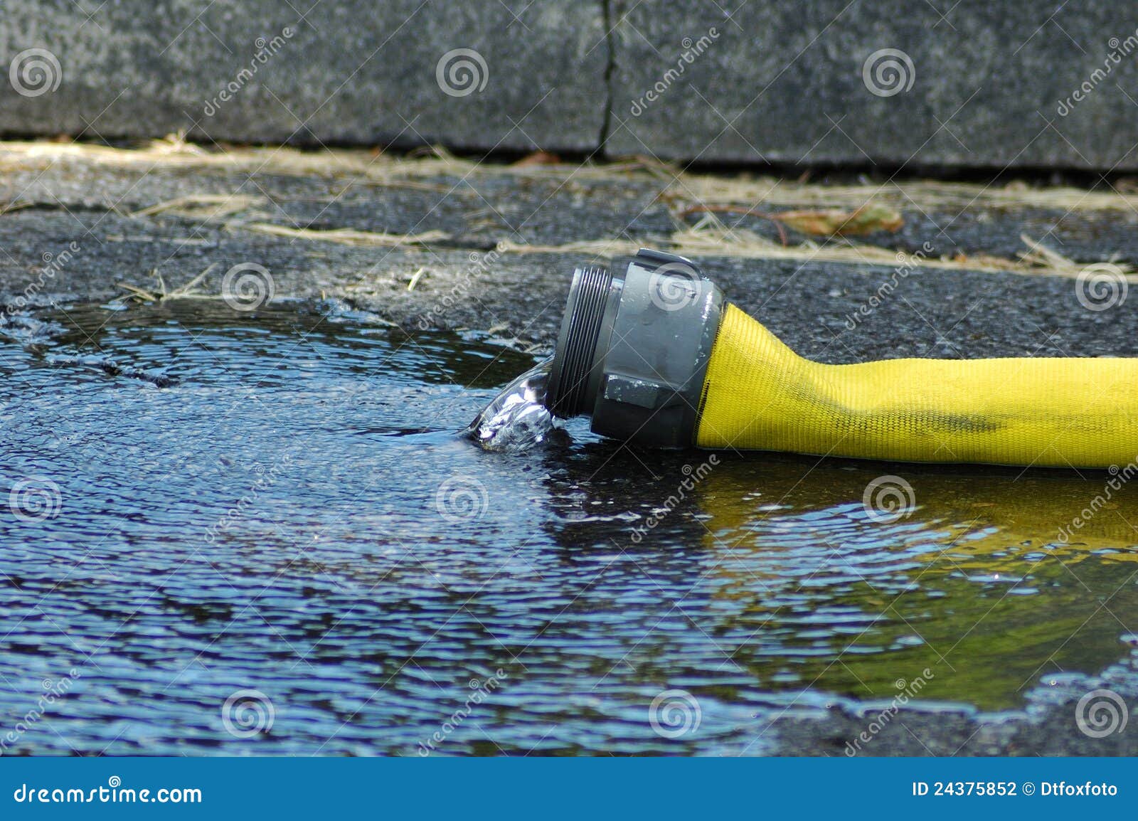 Fire Hose stock photo. Image of danger, stream, thread 24375852