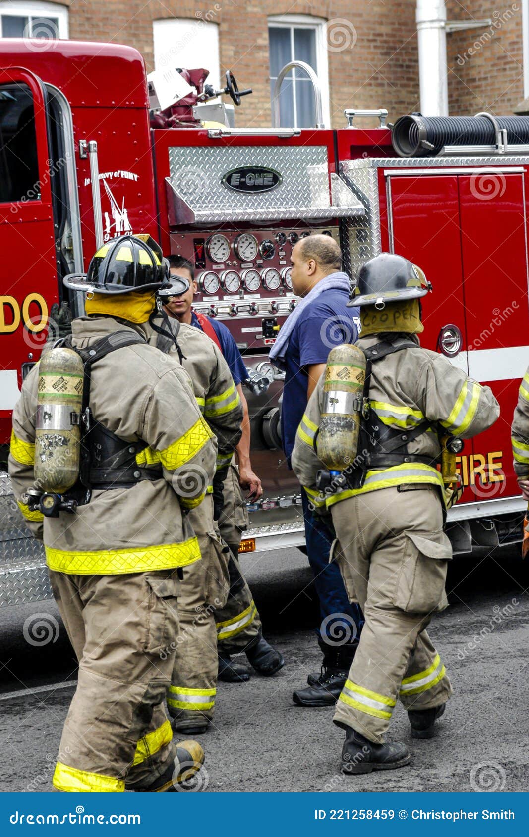Firemen at a House Fire in Toledo, Ohio Editorial Stock Image Image