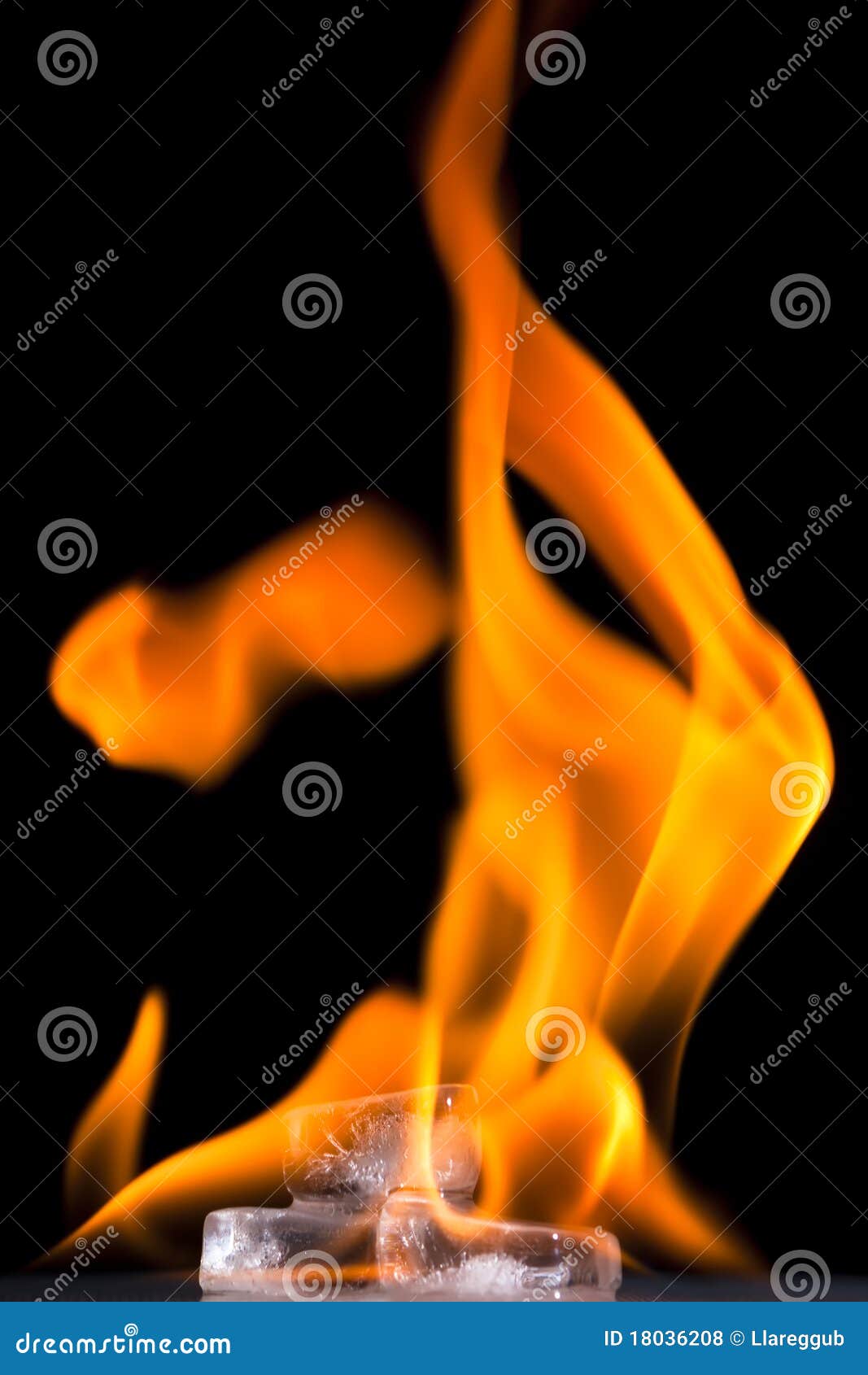 Fire and ice stock photo. Image of contemporary, colourful - 18036208