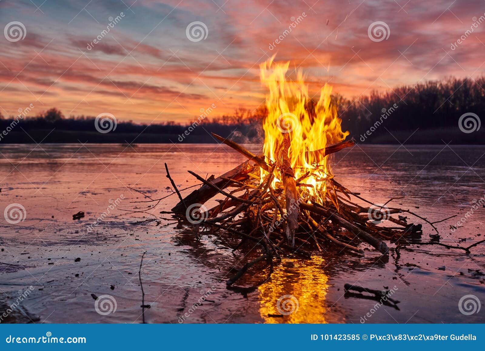 Fire and Ice stock image. Image of extreme, explore 101423585