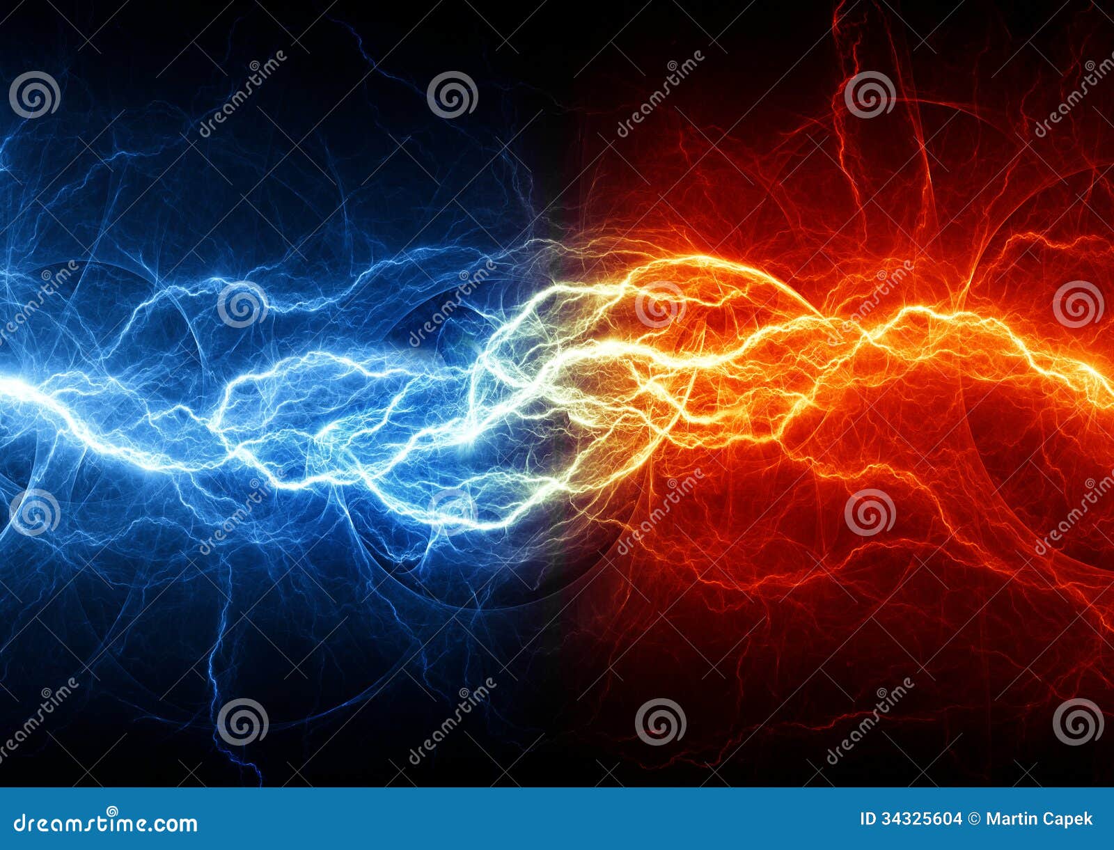 fire and ice lightning