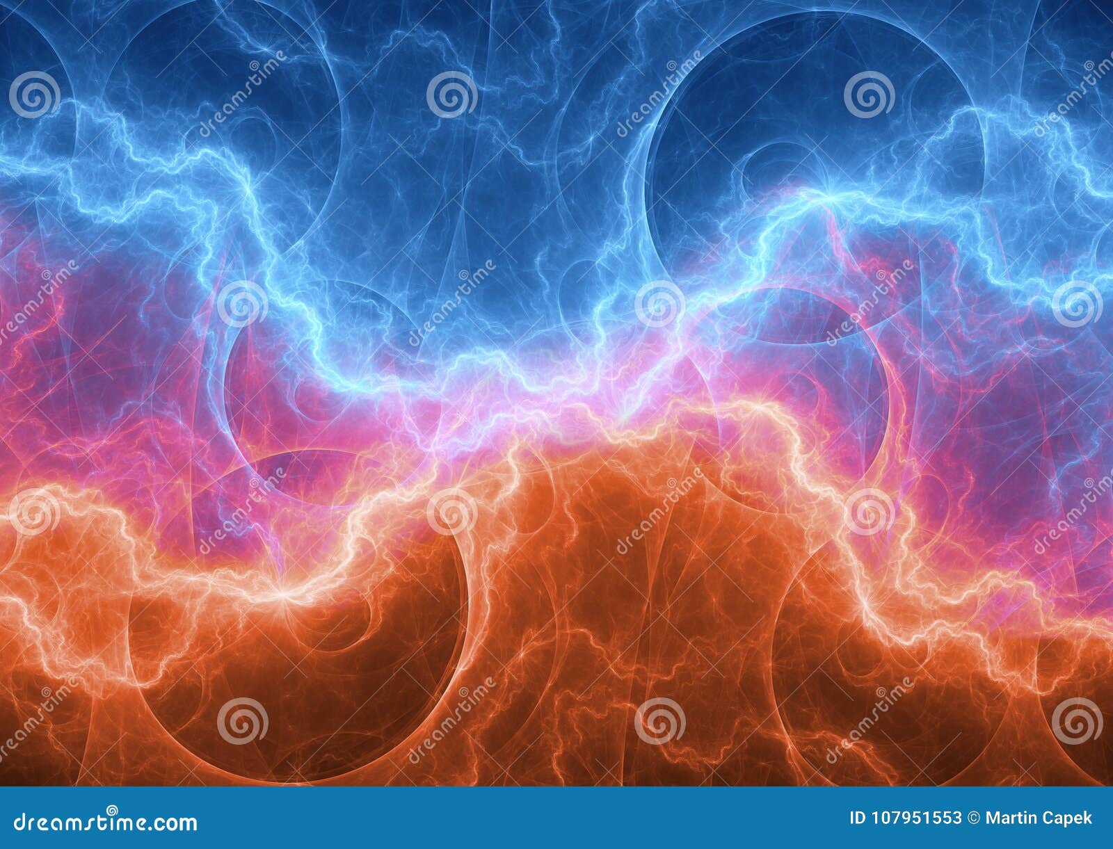 fire and ice plasma electrical lightning