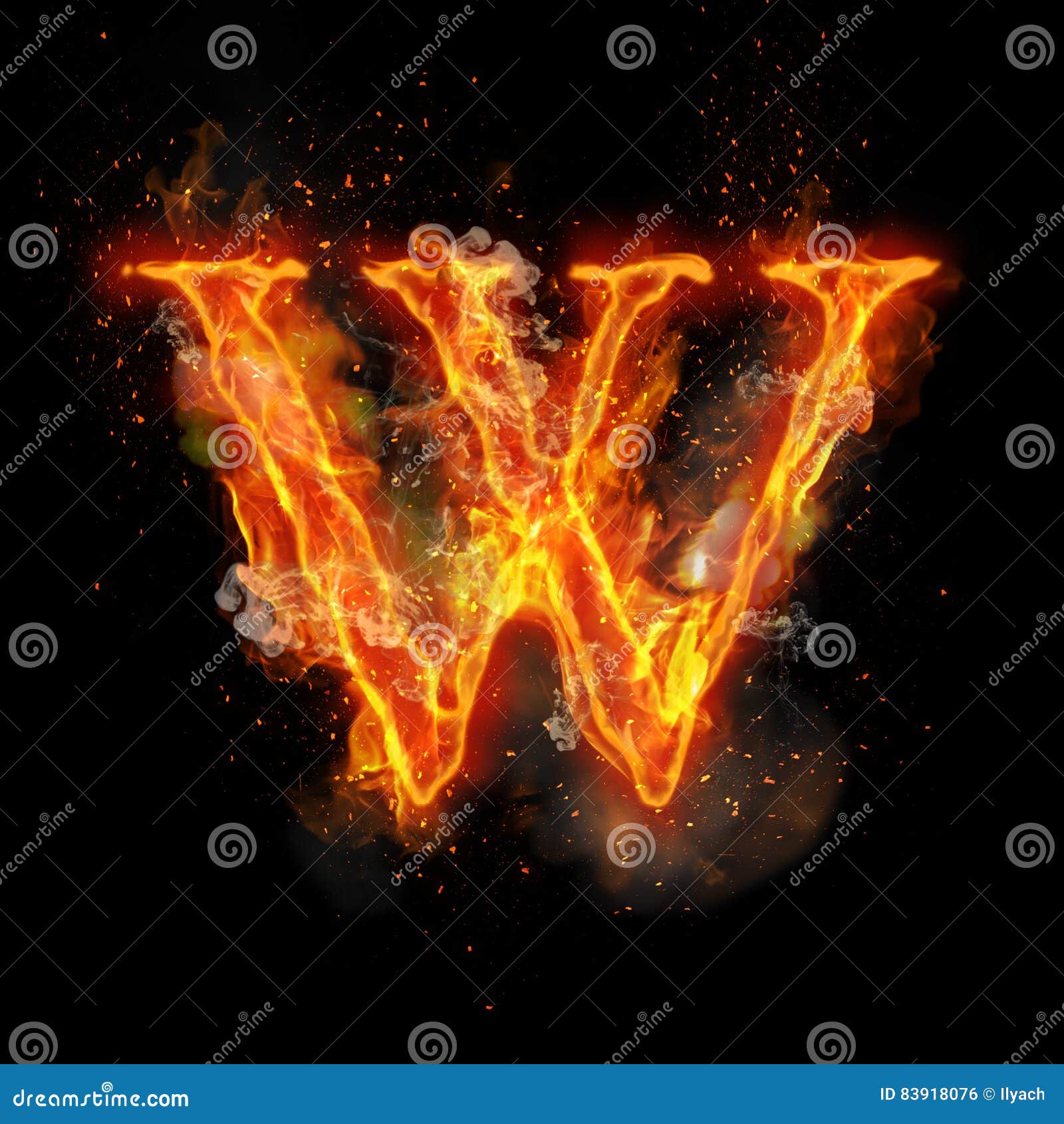 Fire Letter W Stock Illustrations – 263 Fire Letter W Stock Illustrations,  Vectors & Clipart - Dreamstime