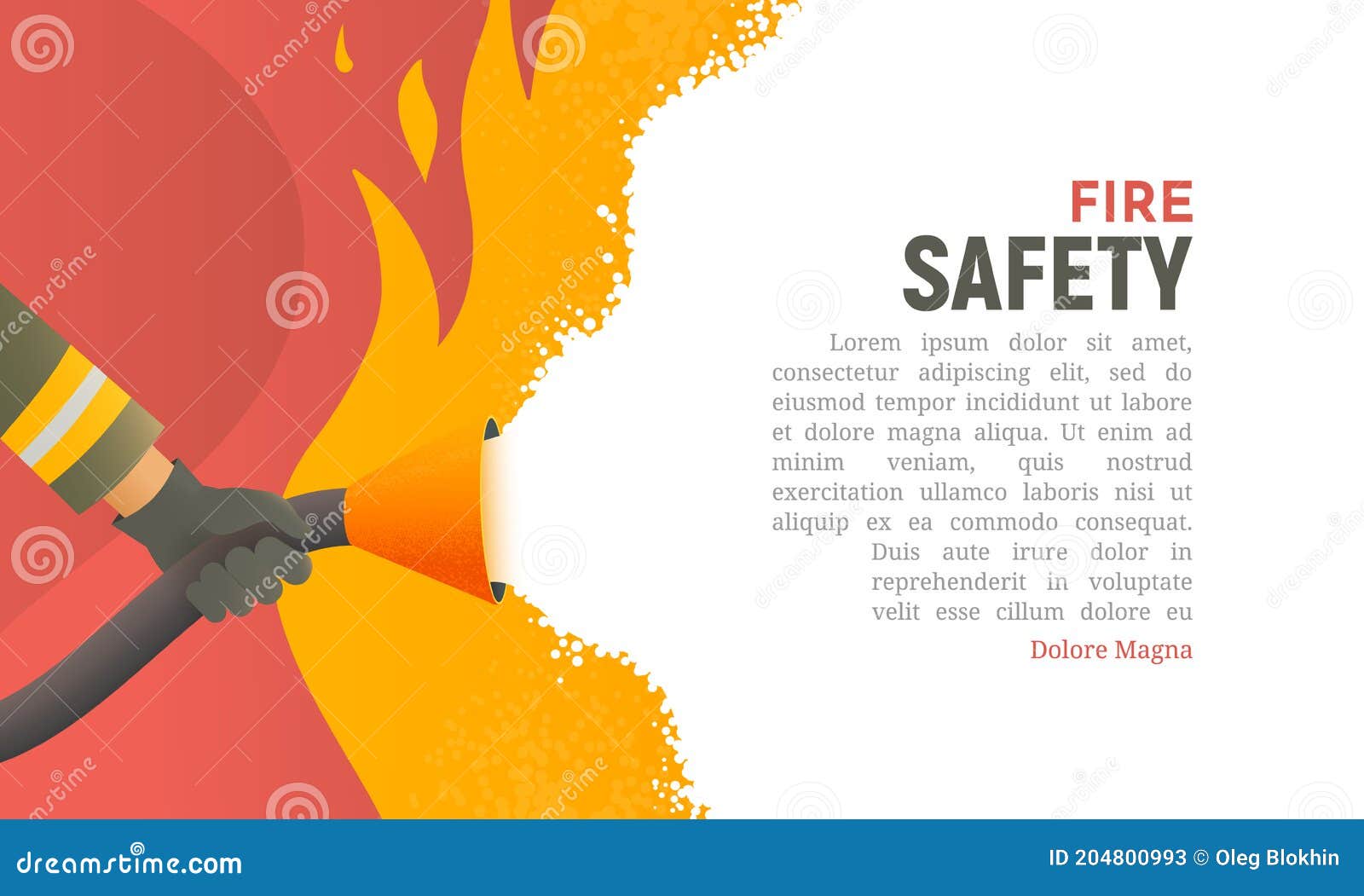 fire safety  . precautions the use of fire background template. a firefighter fights a fire cartoon