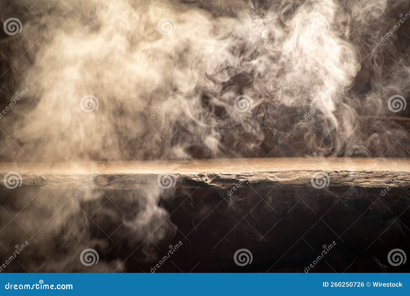 Fire Smoke in the Basement, Closeup View Stock Photo Image of house