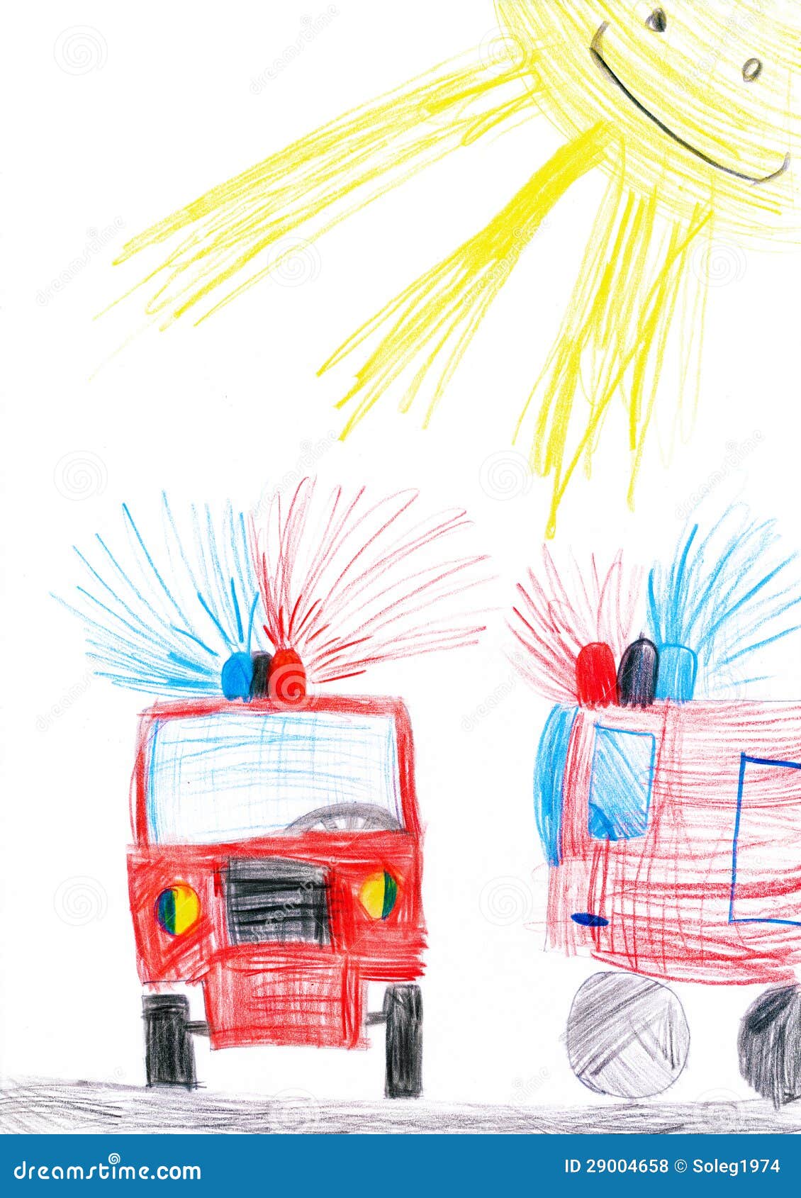 Fire engine drawing  Free SVG