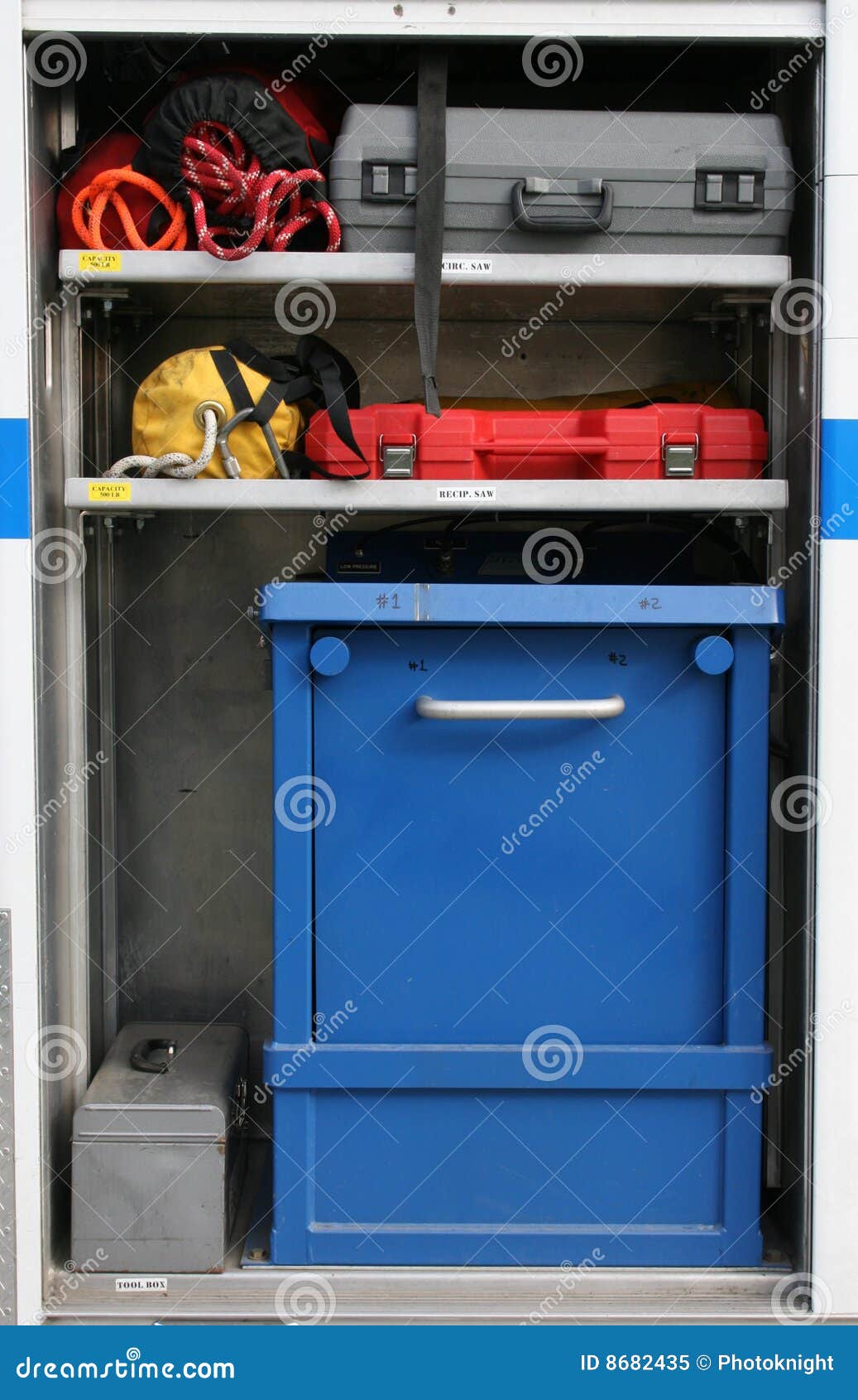 Fire Truck Emergency Equipment Stock Image Image of firestation