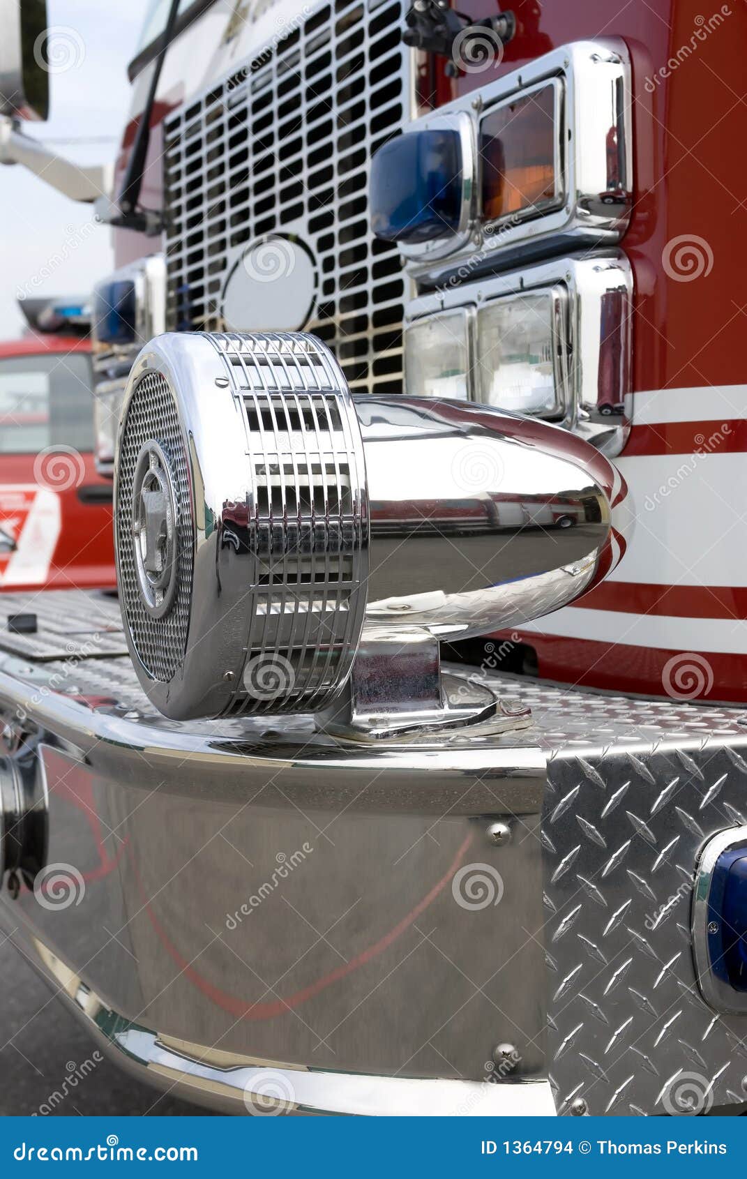 Fire Truck Siren stock photo. Image of patriotic, rescue - 1364794 Fire Truck Siren