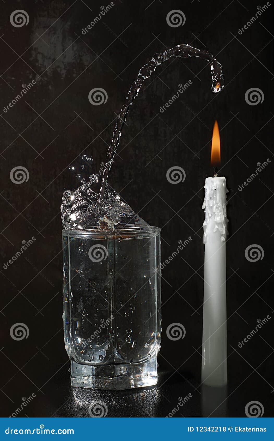 Fire and water stock photo. Image of cocktail, burn, energy 12342218