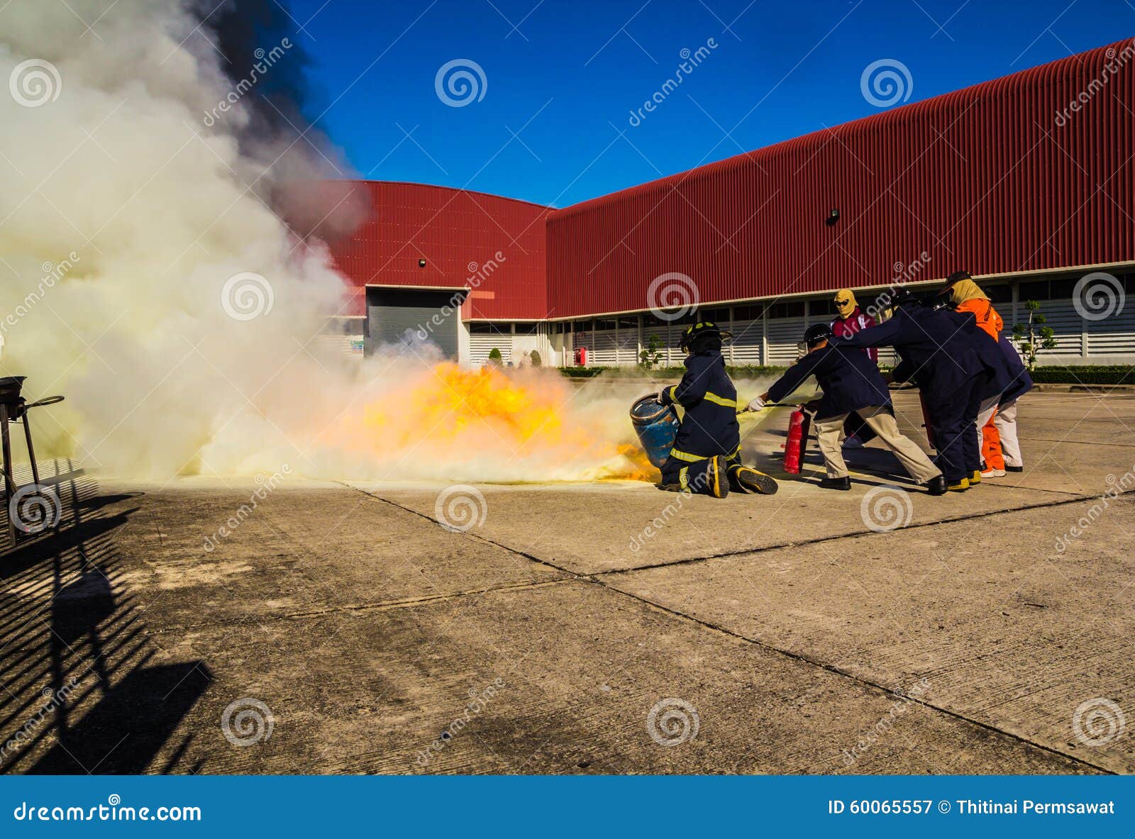 Firefighter during Training Editorial Photography Image of assistance
