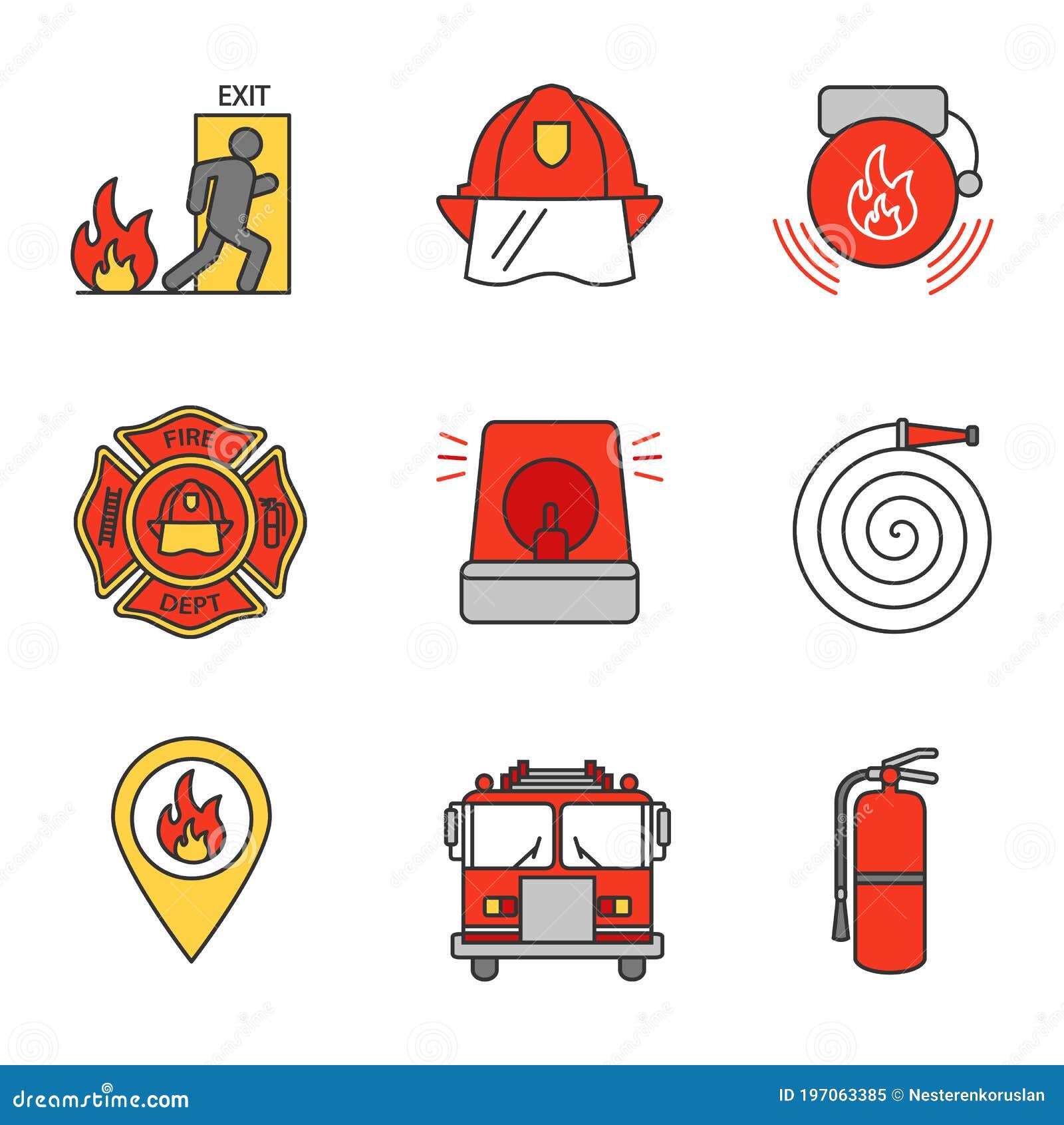 Exit Fire Map Stock Illustrations 33 Exit Fire Map Stock Illustrations Vectors Clipart Dreamstime