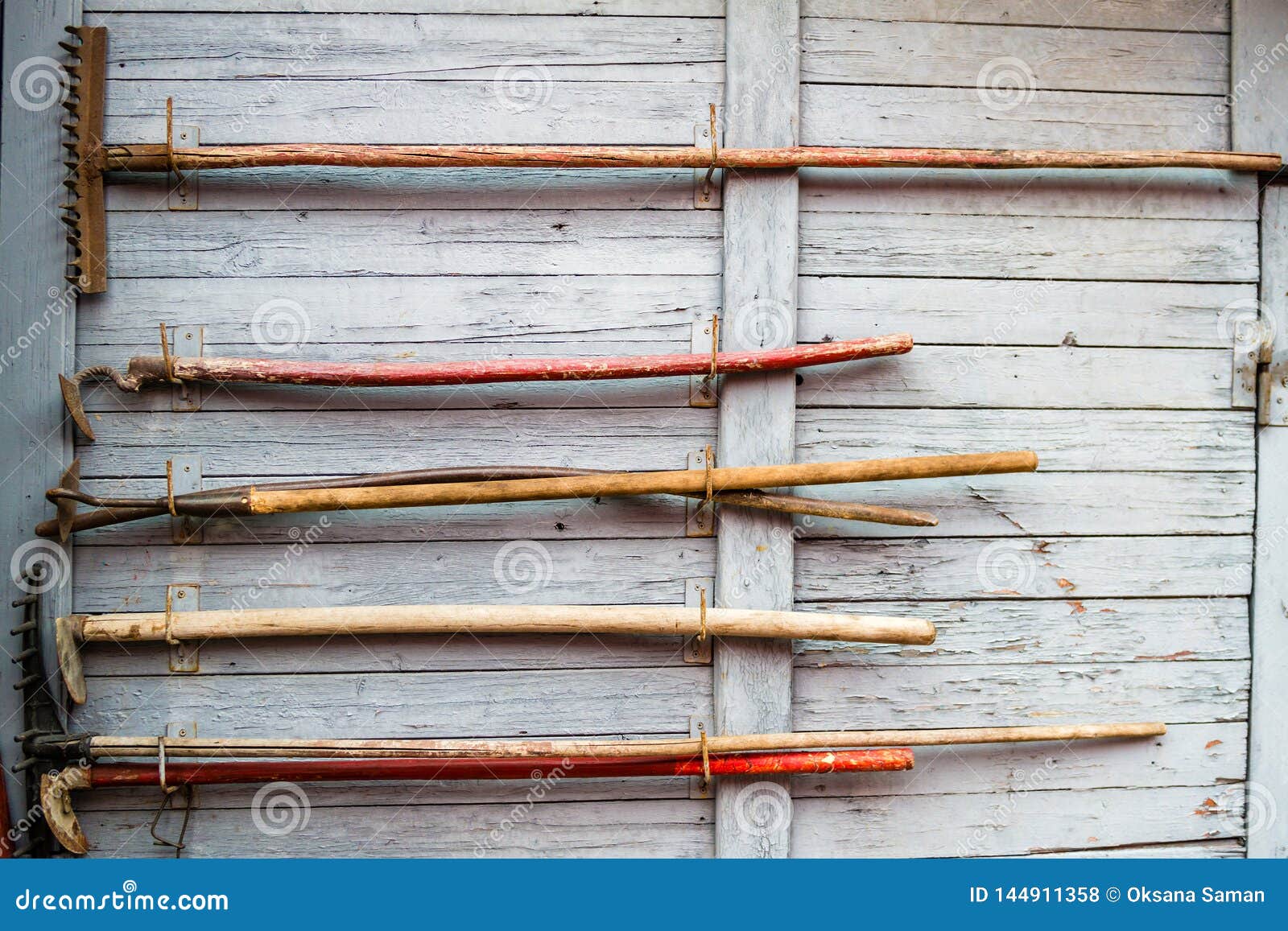 Firefighting Tools in the Old Fire Department Stock Photo Image of