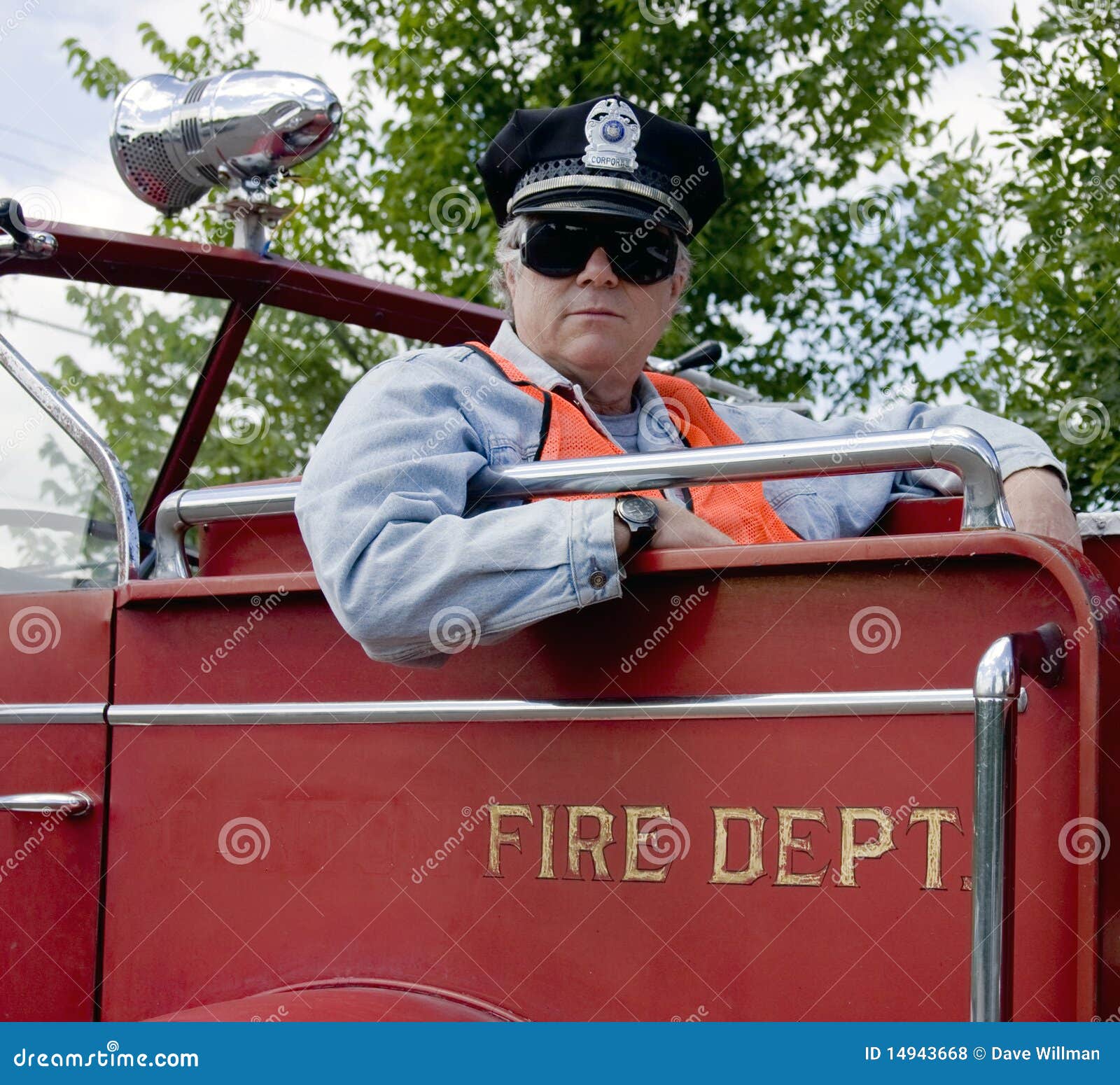 Fireman officer stock photo. Image of safety, vintage 14943668