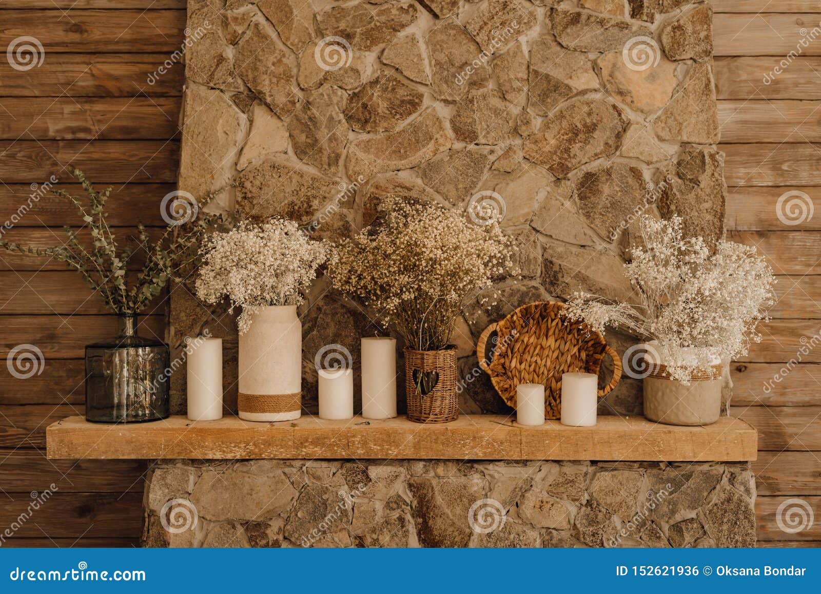 fireplace mantelpiece decor living room interior