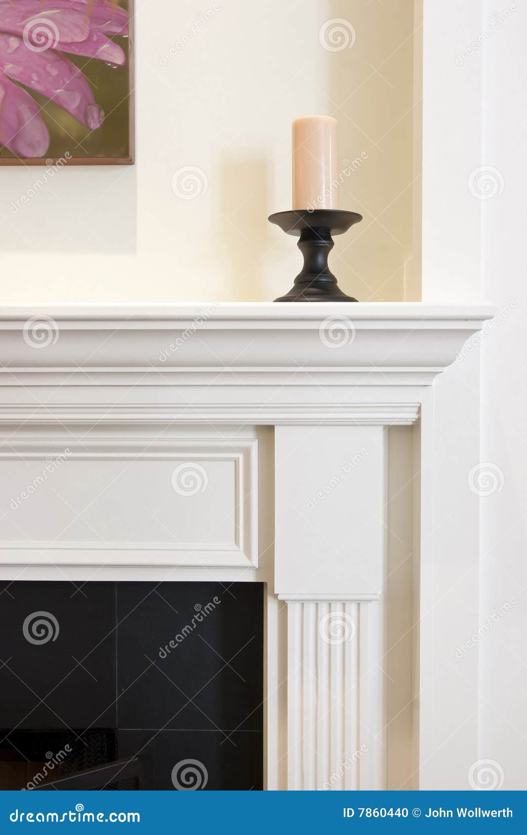 Fireplace mantle detail stock photo. Image of slate, corner 7860440