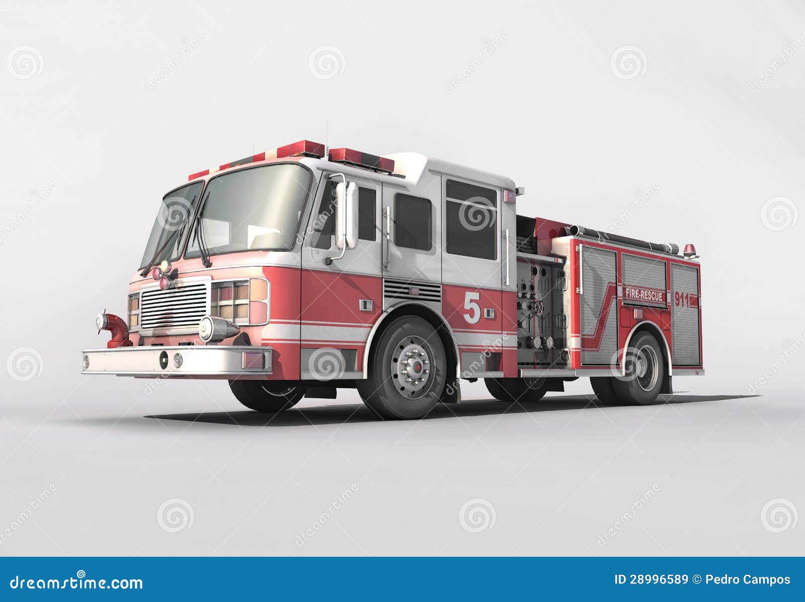 Firetruck Front View Outline Icon Cartoon Vector | CartoonDealer.com