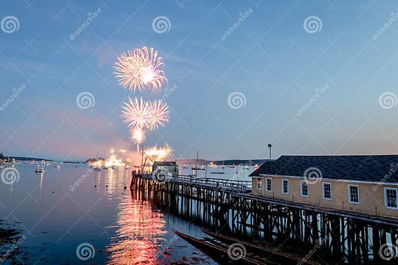 4th july fireworks maine