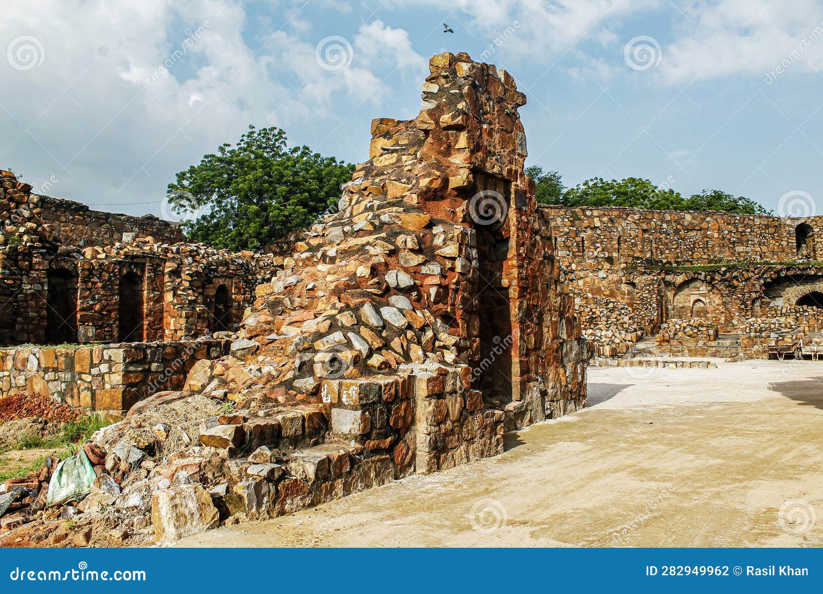 firoz shah kotla fort in new delhi, which was the citadel of firoz shah tughlaq