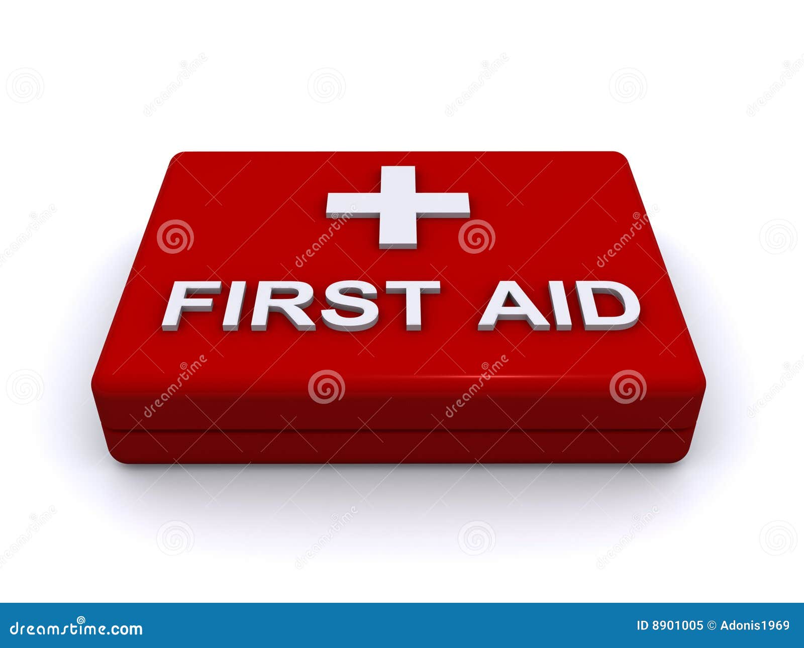 First aid stock illustration. Illustration of aiding, care 8901005