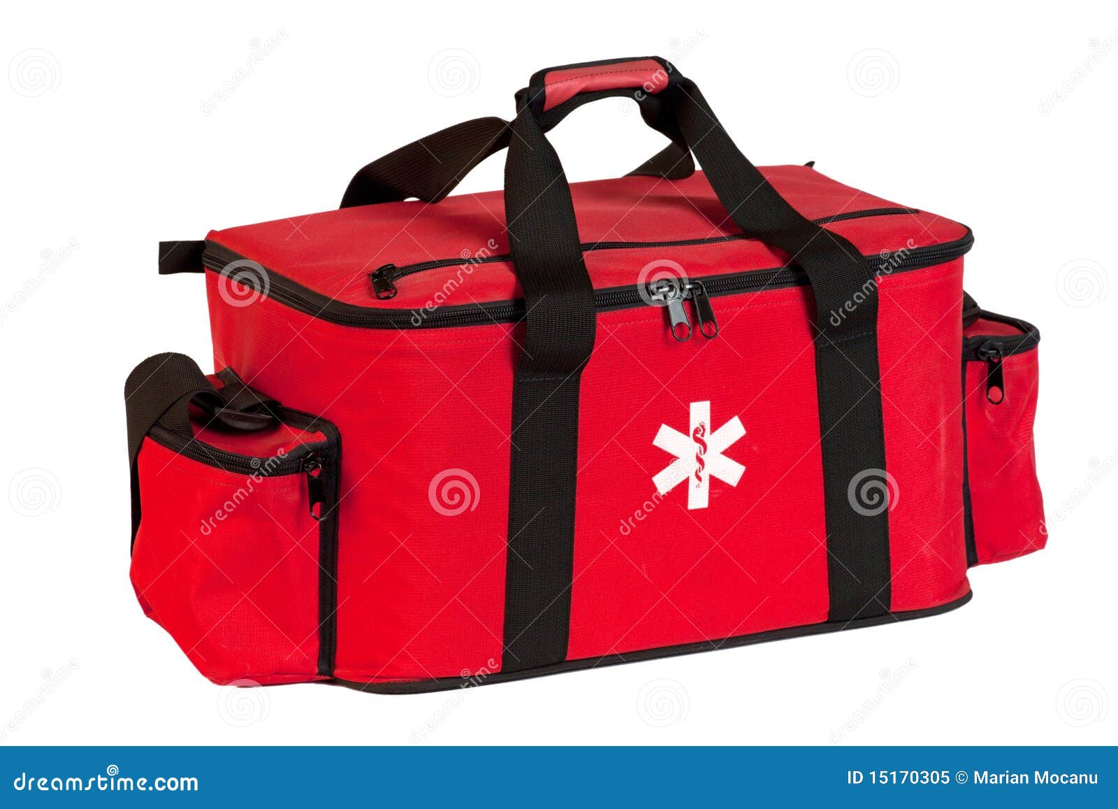 First aid bag stock image. Image of carry, transport 15170305