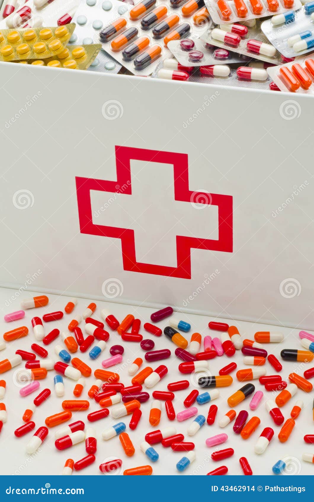 First aid box stock photo. Image of abuse, horizontal 43462914