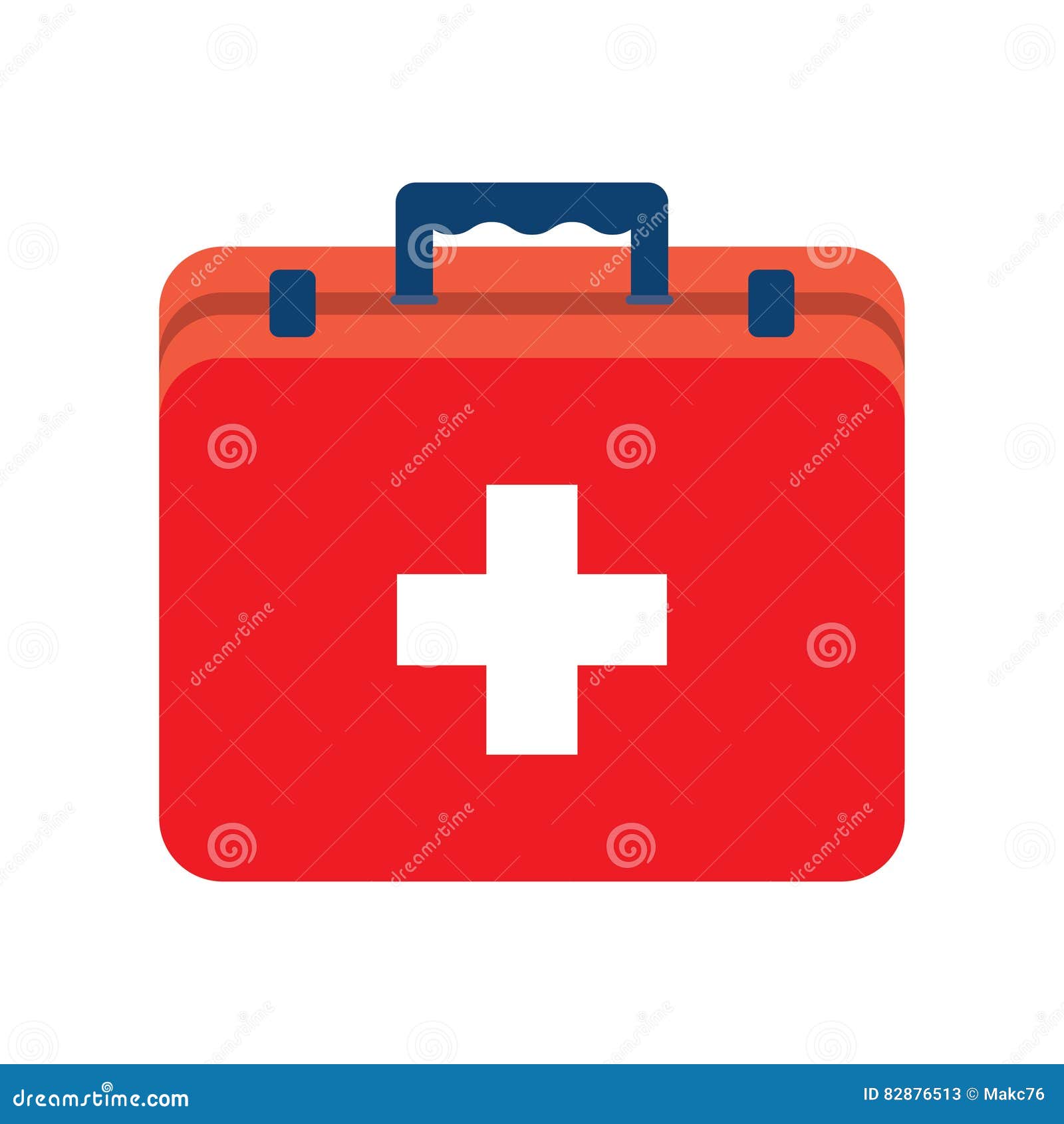 First aid kit box stock vector. Illustration of healthcare 82876513