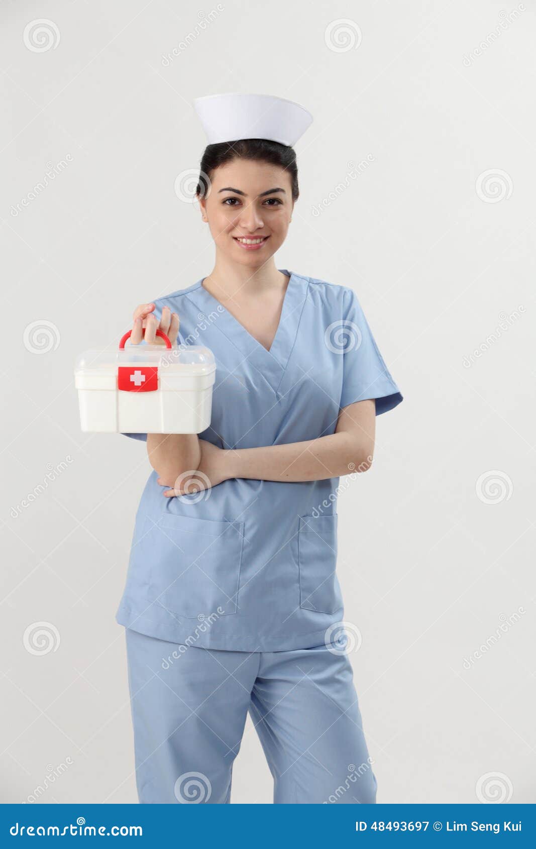 First aid stock image. Image of healthcare, studio, girl 48493697