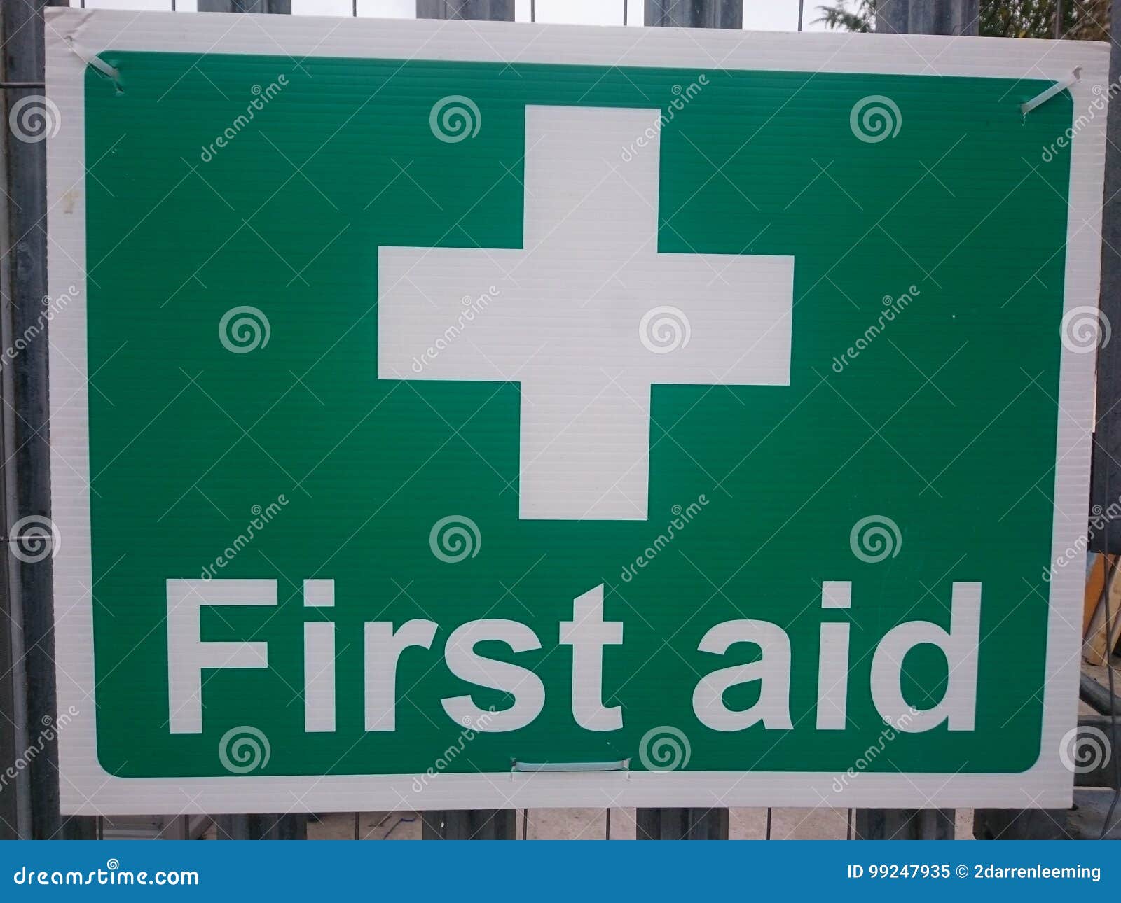 First aid sign stock image. Image of sign, ireland, green 99247935