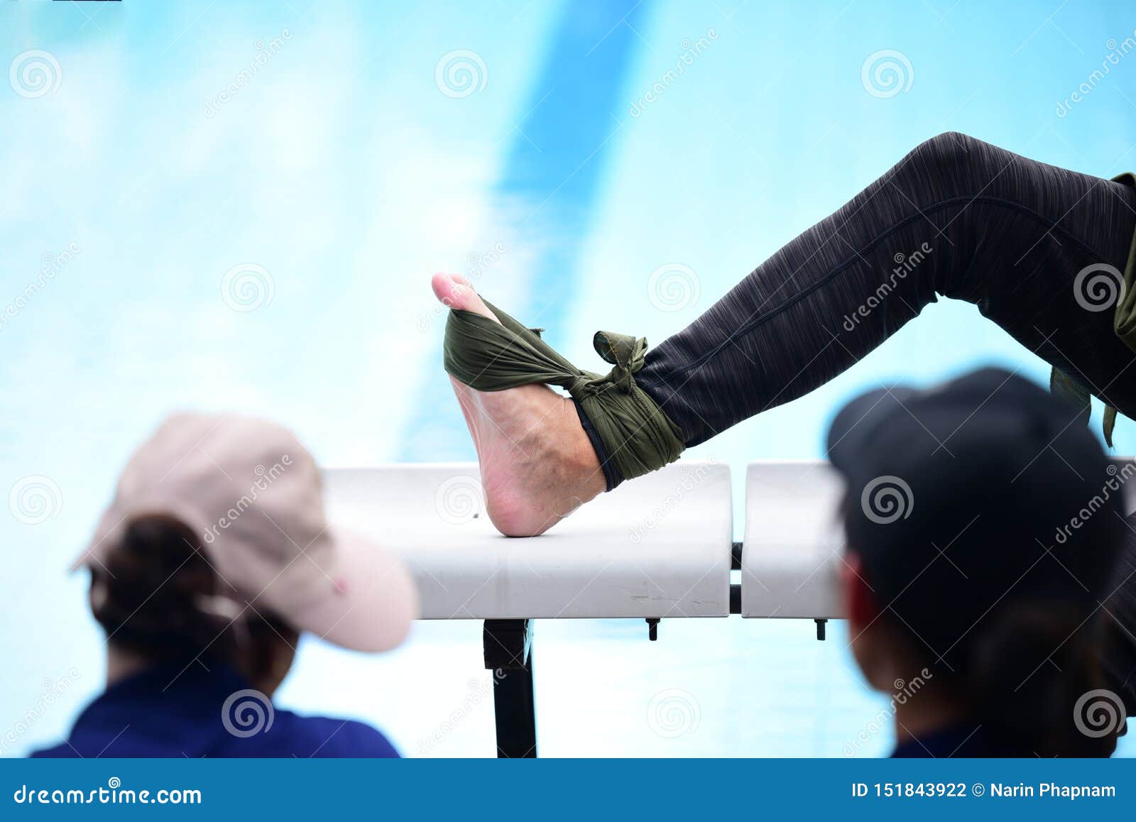First Aid Training Right Foot Stock Photo Image of care, doctor