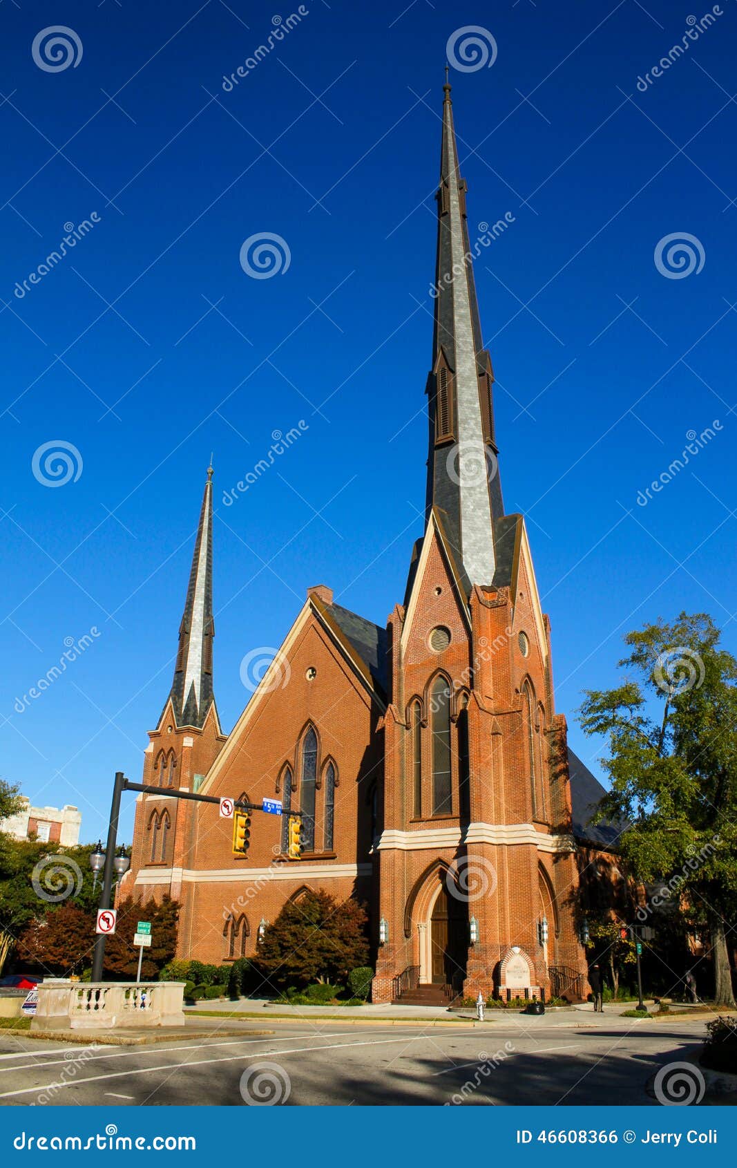 First Baptist Church, Wilmington, NC. Editorial Photo Image of north