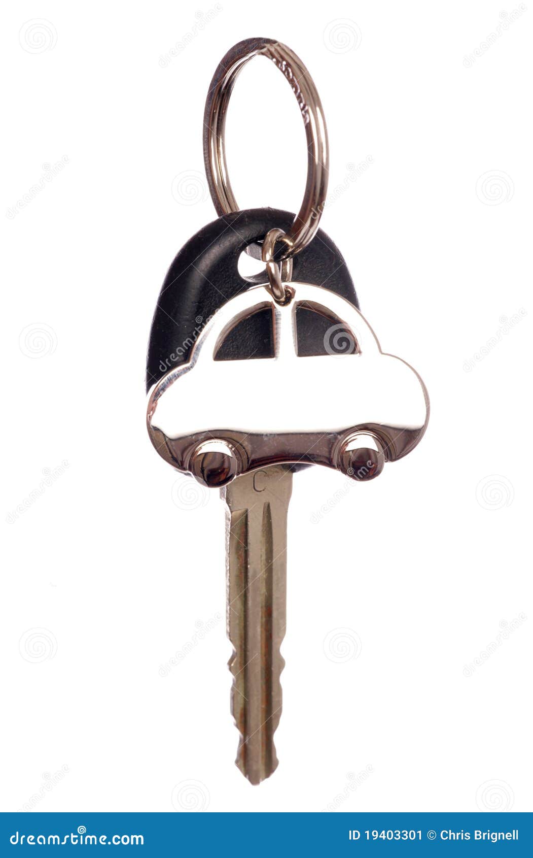 First car key stock image. Image of keyring, cutout, background 19403301